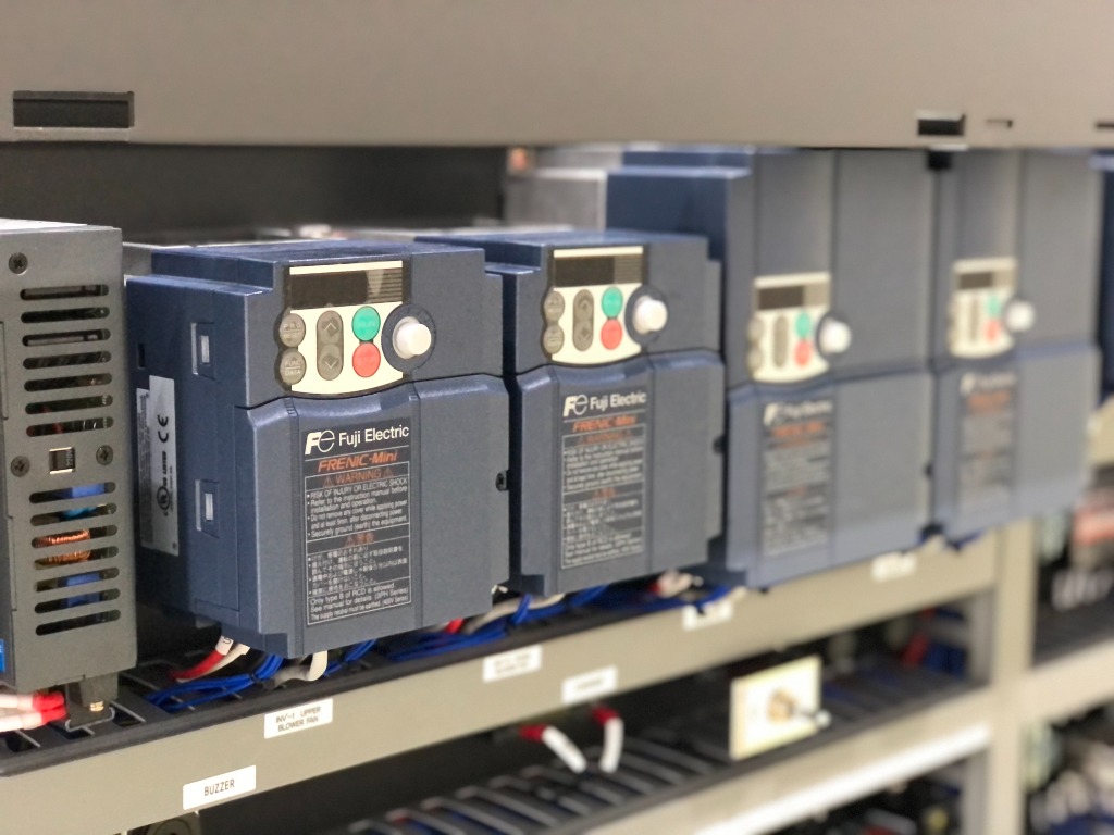 FRENIC-Mini inverters for precision motor speed control