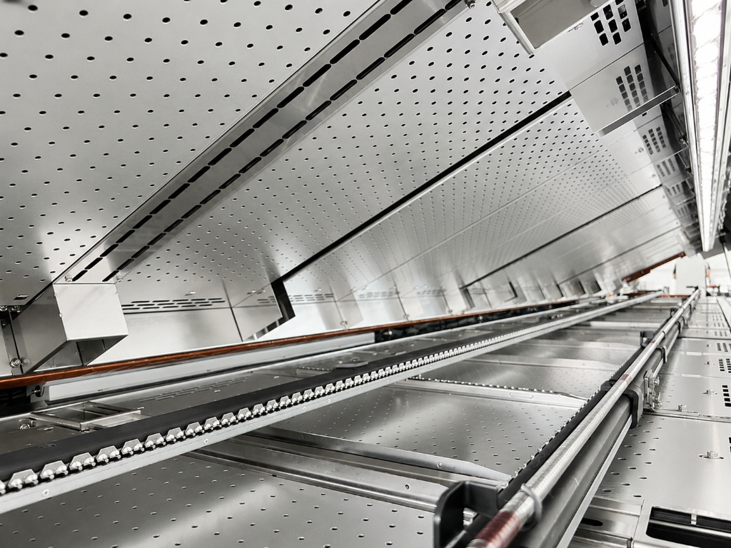 Teflon Coated Stainless Steel Chamber Interior